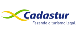 Logo Cadastur - Fazendo o turismo legal
